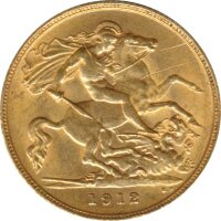 Gro&szlig;britannien Half Sovereign - Georg