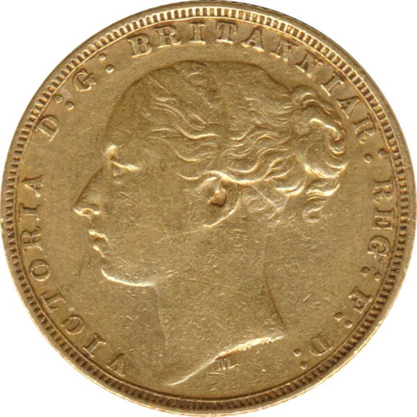 Gro&szlig;britannien Sovereign - junge Victoria