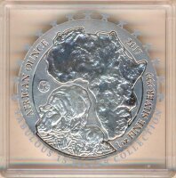 Ruanda 2017 Nilpferd Fab15 1 Oz Silber*