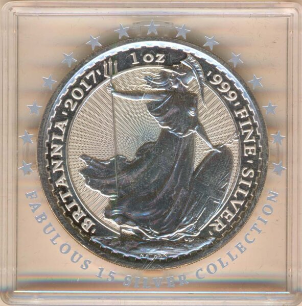 Gro&szlig;britannien 2017 - Britannia Fab15 1 Oz Silber*