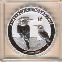 Australien Kookaburra - 2017 Fab15 1 Oz Silber*