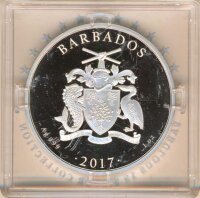 Barbados 2017 - Flamingo Fab15 - 1 Oz Silber*