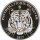 Laos 500 Kip 2017 PP Tiger Fab15 Silber*