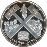 Medaille Kumpeltaler Silber