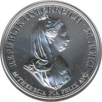 &Ouml;sterreich 20 Euro 2018 Milde und Gottvertrauen Silber im Etui*