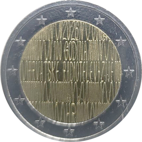 Kroatien 2 Euro 2026 - Radio & Fernsehen