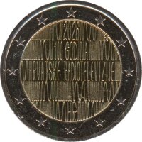 Kroatien 2 Euro 2026 - Radio & Fernsehen
