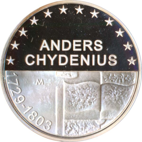 Finnland 10 Euro 2003 Anders Chydenius PP Silber im Etui*