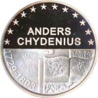 Finnland 10 Euro 2003 Anders Chydenius PP Silber im Etui*