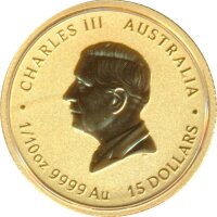 Australien Lunar 3 - 2027 15 A$ Jahr der Ziege Gold