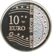 Belgien 10 Euro 2004 PP EU-Erweiterung Silber im Etui*
