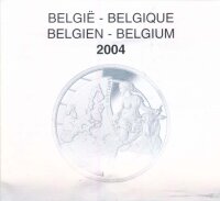 Belgien 10 Euro 2004 PP EU-Erweiterung Silber im Etui*