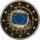 Frankreich 2 Euro 2015 - Europaflagge PP Farbe im Etui*