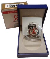 Frankreich 2 Euro 2014 - Welt Aids Tag  PP Farbe im Etui*
