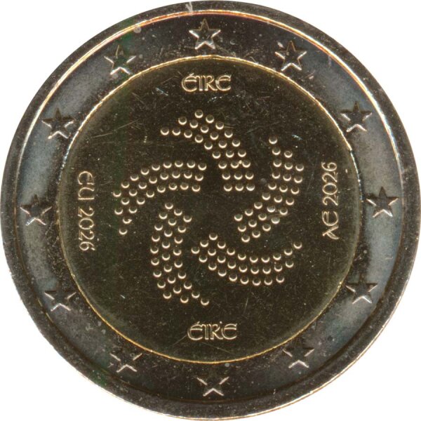 Irland 2 Euro 2026 - EU-Ratspräsidentschaft*