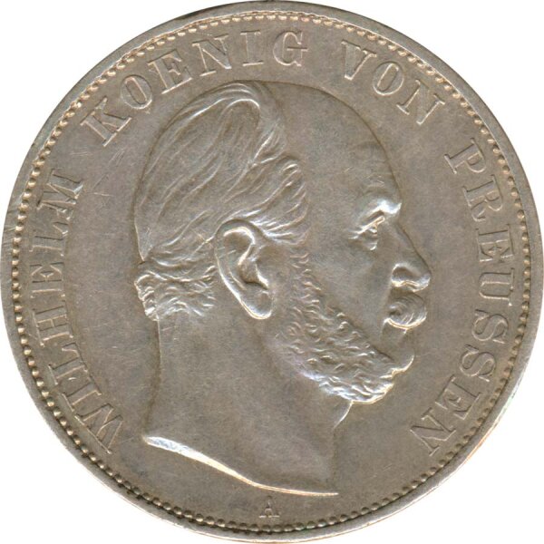 Preussen Siegestaler 1871 Wilhelm I Silber*