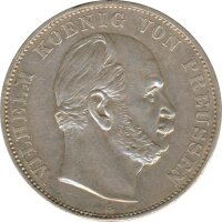 Preussen Siegestaler 1871 Wilhelm I Silber*