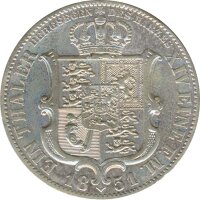 Hannover 1 Taler 1851 B Ernst August - Ausbeutetaler Silber*