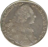 Bayern Konventionstaler 1770 A Maximilian Joseph Silber*