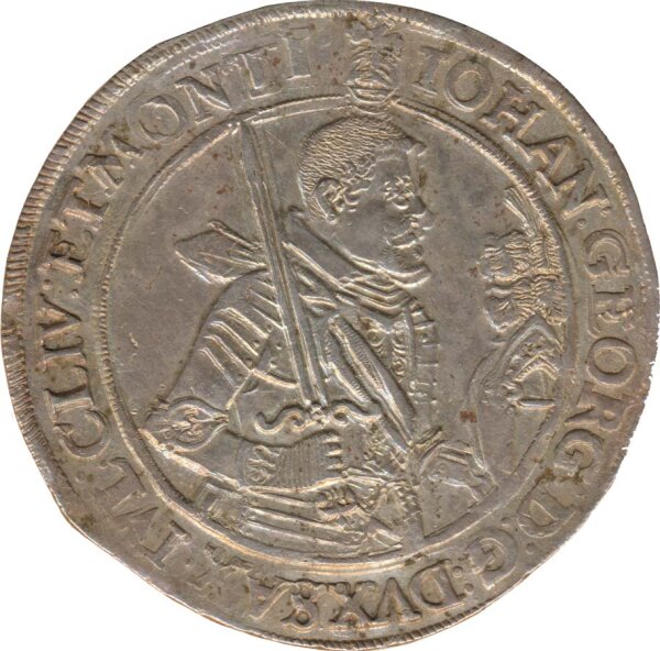 Sachsen 1 Taler 1623 Johann Georg Silber*