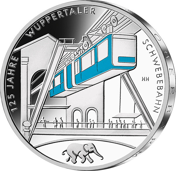 Deutschland 35 Euro 2026 - 125 Jahre Wuppertaler Schwebebahn*