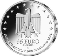 Deutschland 35 Euro 2026 - 125 Jahre Wuppertaler Schwebebahn*