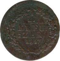 Nassau 1/4 Kreuzer 1817 Wilhelm I*