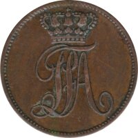 Oldenburg 1 Schwaren 1852 Nikolaus Friedrich Peter*