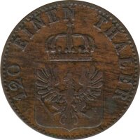 Preussen 3 Pfennig 1860 A Friedrich Wilhelm IV*