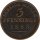 Preussen 3 Pfennig 1868 B Wilhelm I*