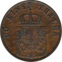 Preussen 4 Pfennig 1871 C Wilhelm I*