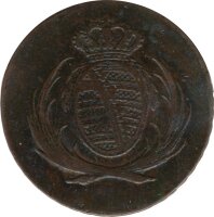 Sachsen 4 Pfennig 1808 H Friedrich August I*