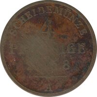 Schaumburg-Lippe 4 Pfennig 1858 Georg Wilhelm*