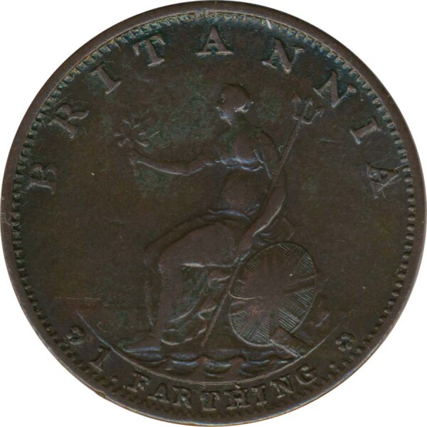 Großbritannien Farthing 1799 George III*