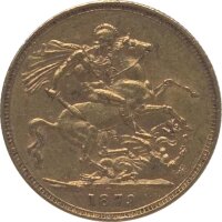 Großbritannien 1879 M Sovereign - Victoria