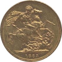 Großbritannien 1883 M Sovereign - Victoria