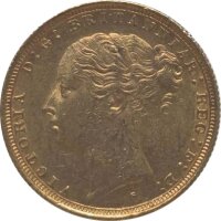 Großbritannien 1887 S Sovereign - Victoria
