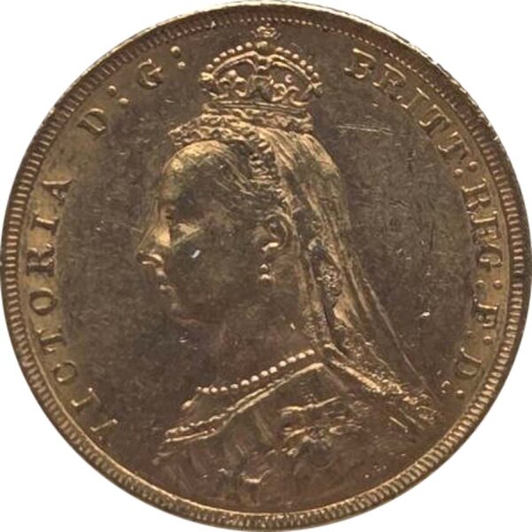Großbritannien 1889 Sovereign - Victoria (Jubilee)