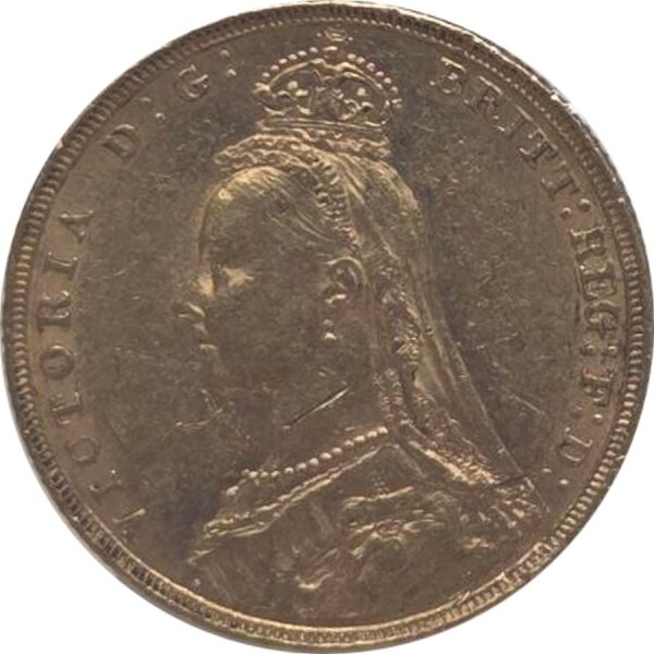 Großbritannien 1890 Sovereign - Victoria (Jubilee)