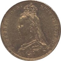 Großbritannien 1890 Sovereign - Victoria (Jubilee)