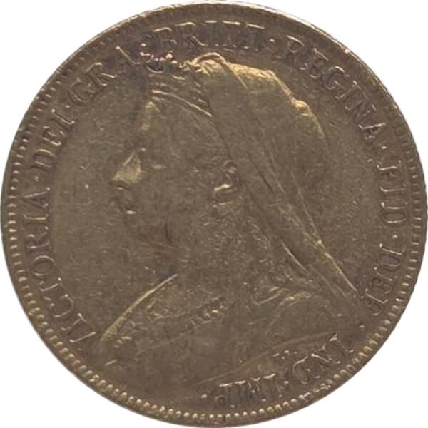 Großbritannien 1899 Sovereign - Victoria (Schleier)