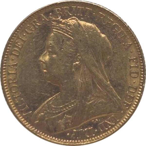 Großbritannien 1899 M Sovereign - Victoria (Schleier)