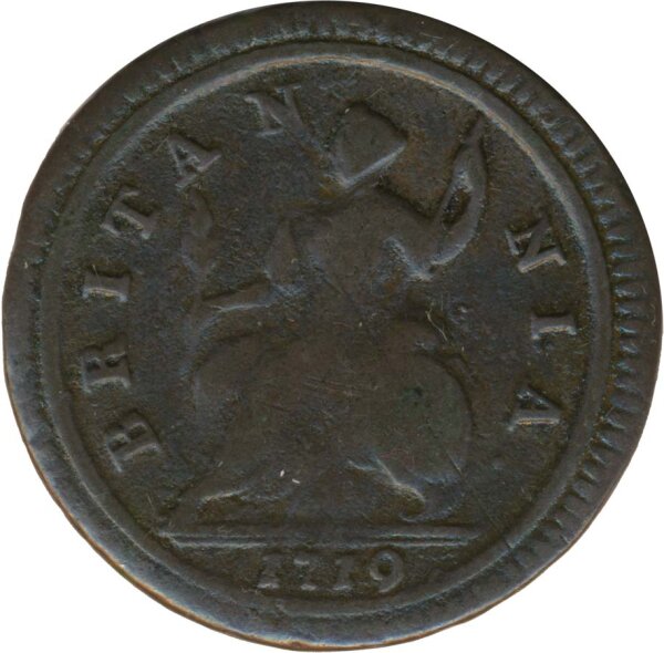 Großbritannien Half Penny 1719 Georg I*