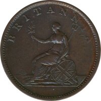Großbritannien Half Penny 1806 Georg III*