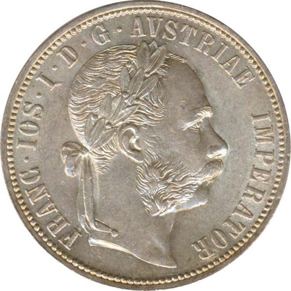 Österreich 1 Florin 1884 Franz-Joseph Silber*