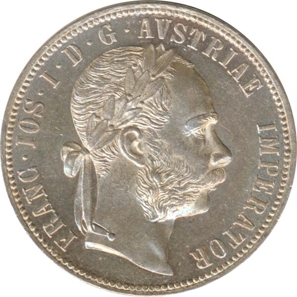 Österreich 1 Florin 1886 Franz-Joseph Silber*