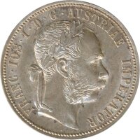 Österreich 1 Florin 1888 Franz-Joseph Silber*