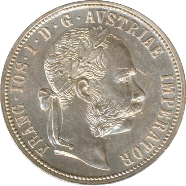 Österreich 1 Florin 1889 Franz-Joseph Silber*