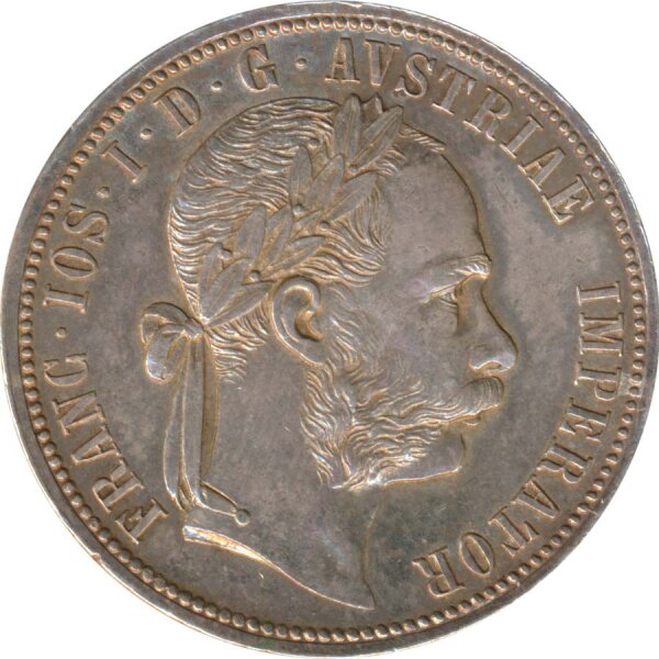 Österreich 1 Florin 1889 Franz-Joseph Silber*
