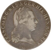 Österreich Kronentaler 1796 C Franz II Silber*